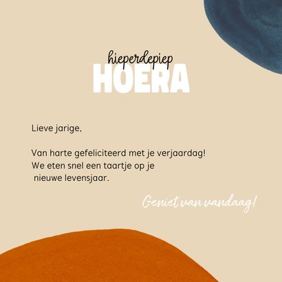 Verjaardag - hieperdepiep hoera  3