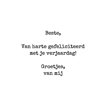 Verjaardag Hoera! Waterverf 3