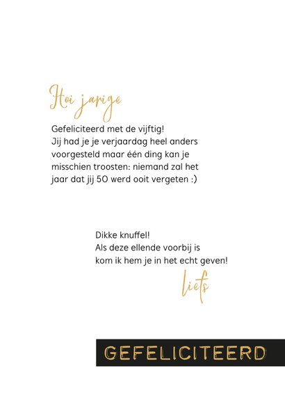 Verjaardag in een historisch moeilijke tijd 3