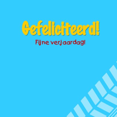 Verjaardag jongen in auto 3