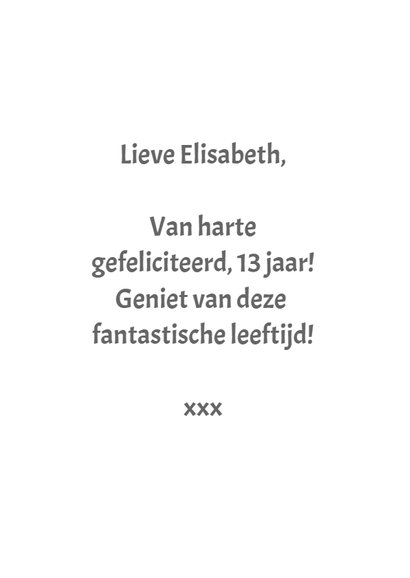 Verjaardag kaart met lief poesje 3