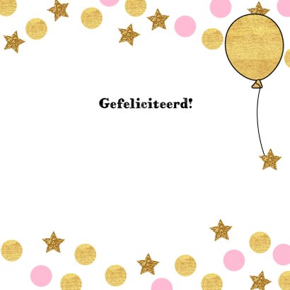 Verjaardag lief giraffe ballon 3