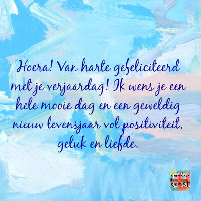 Verjaardag Mindful Leven IW 3