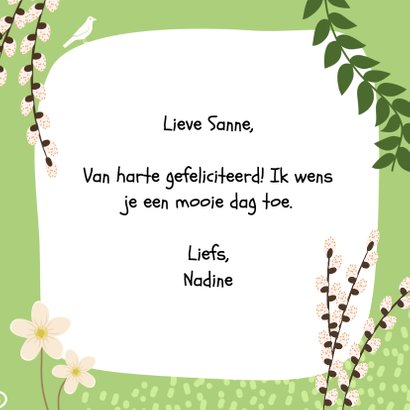 Verjaardag natuur - SV 3