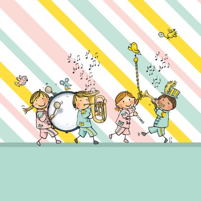 Verjaardag orkest circus av 3