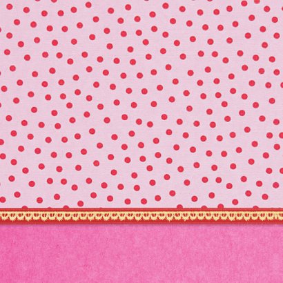 Verjaardag Retro Poesje Roze 2