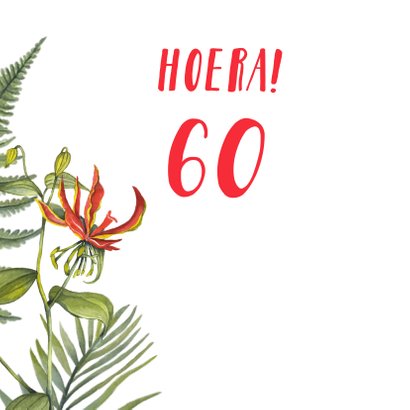 Verjaardag rode bloemen 2