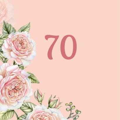 Verjaardag romantische rozen 2