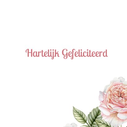 Verjaardag romantische rozen 3