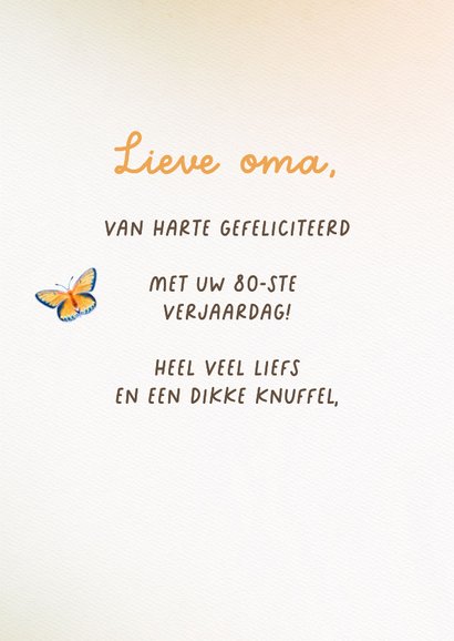 Verjaardag roodborst met voorjaarsbloesem 3