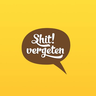 Verjaardag shit vergeten! 2