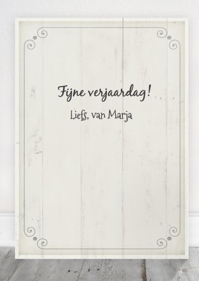 Verjaardag tekstbord CliniClowns 3