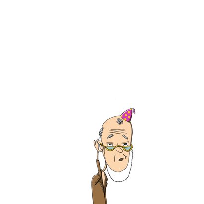 Verjaardag this is you reading this card kaart 2