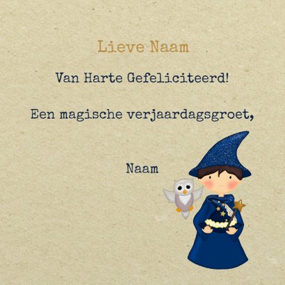 Verjaardag Tovenaartje 3