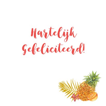 Verjaardag tropische cocktail 3
