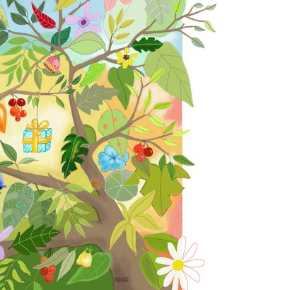 Verjaardag - Vogeltje in het groen 2