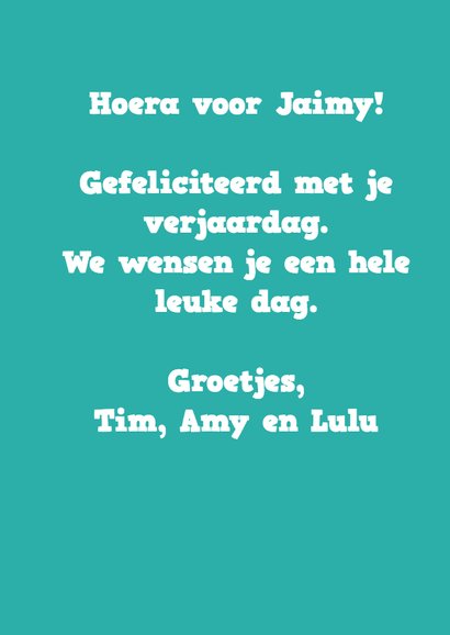 Verjaardag vrolijke voetbalkaart 3