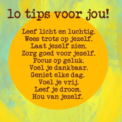 Verjaardag warme zon - IW 2