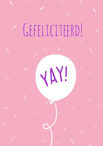 Verjaardag Yay it's your birthday wasbeer 2