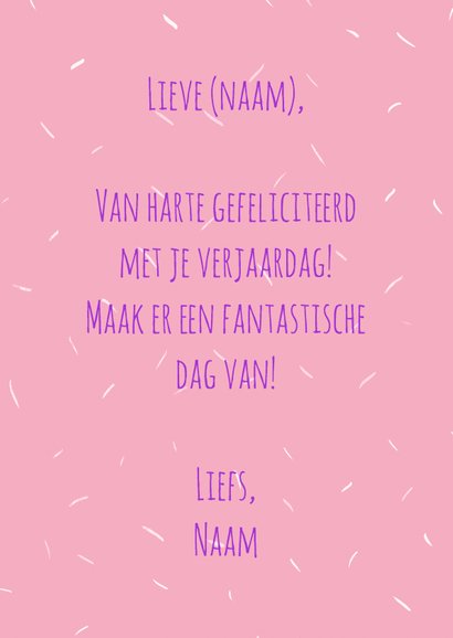 Verjaardag Yay it's your birthday wasbeer 3