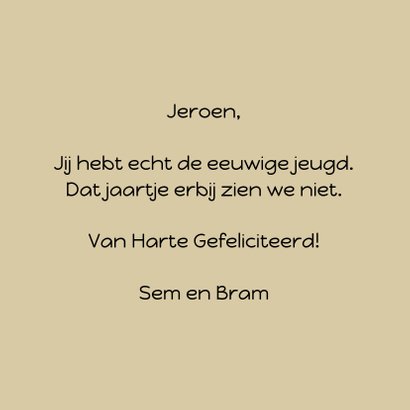 Verjaardagkaart Happy Birthday Hout - SG 3