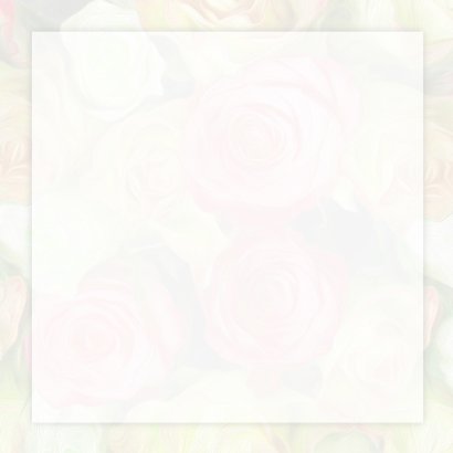 Verjaardagkaart lint en rozen 3