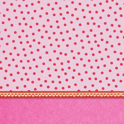 Verjaardagskaart 12 roze 2