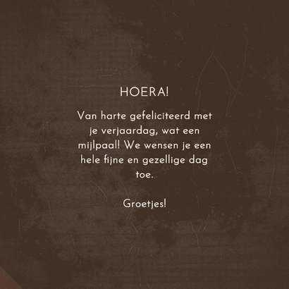 Verjaardagskaart 1966 zestig vintage achtergrond 3