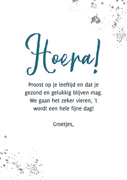 Verjaardagskaart 60 jaar man ballonnen zilver feestelijk 3