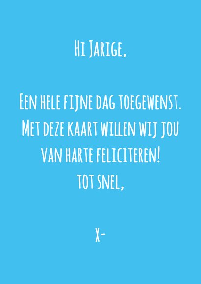 Verjaardagskaart aap, hangen de slingers al? 3