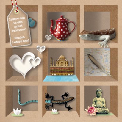 Verjaardagskaart Adventure Box Deluxe 2