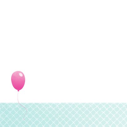 Verjaardagskaart Ballon 99 2