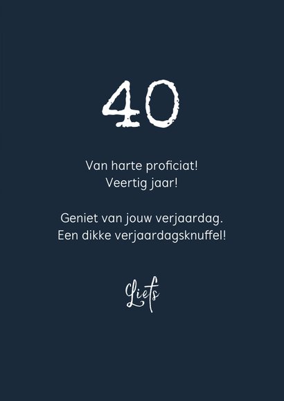 Verjaardagskaart ballonnen confetti happy birthday blauw 3