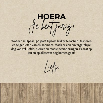 Verjaardagskaart bier man  3