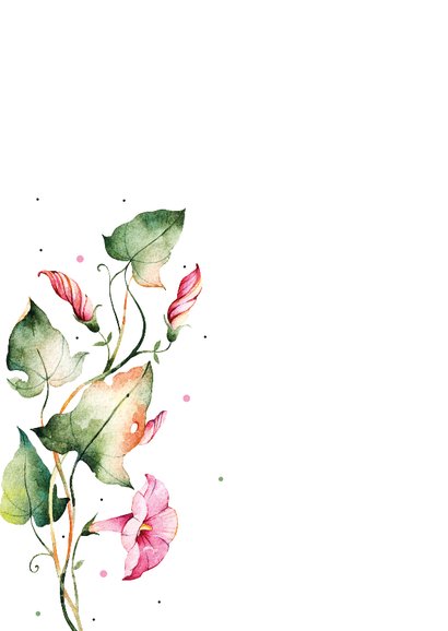 Verjaardagskaart: Bloemen gefeliciteerd met je verjaardag! 2