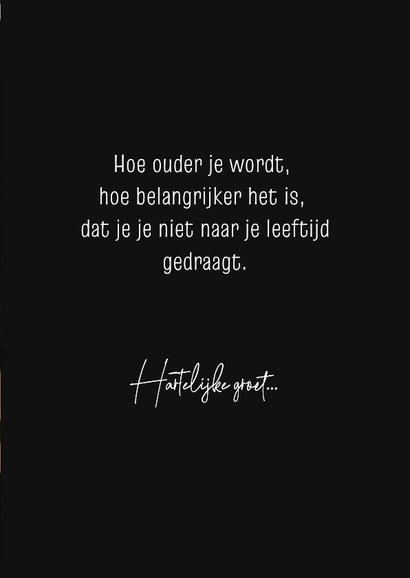 Verjaardagskaart bos met een hert, geschilderd 3