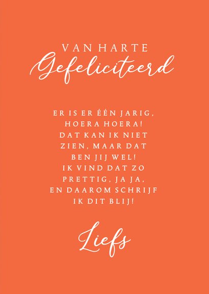 Verjaardagskaart botanisch patroon staand 3