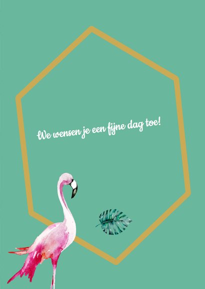 Verjaardagskaart botanisch 3