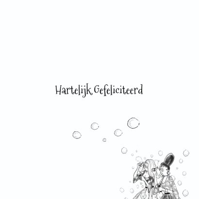 Verjaardagskaart bubbling birthday 3