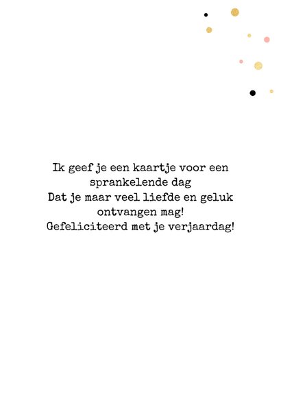 Verjaardagskaart champagne party 3
