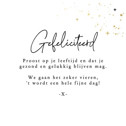 Verjaardagskaart champagne proost op jouw verjaardag 3