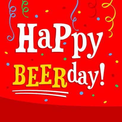 Verjaardagskaart cheers to many more beers 2