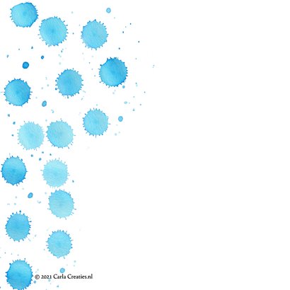 Verjaardagskaart clownvis 2