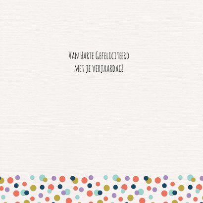 Verjaardagskaart Confetti-60 3