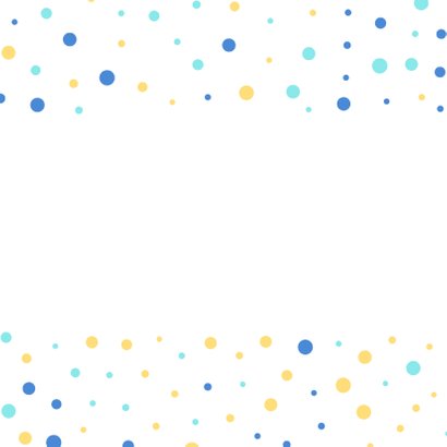 Verjaardagskaart confetti vriend 2