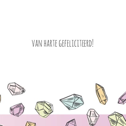 Verjaardagskaart diamanten 3