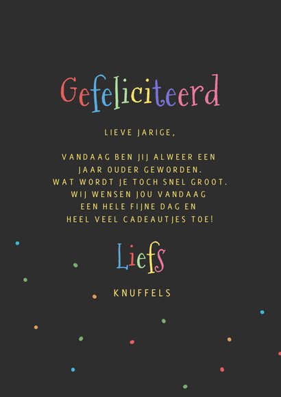 Verjaardagskaart dierenfeestje 3