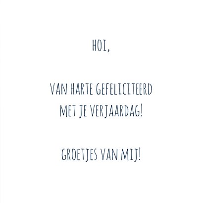 Verjaardagskaart dolfijne verjaardag gewenst 3