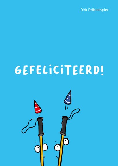 Verjaardagskaart een skitterende dag 2