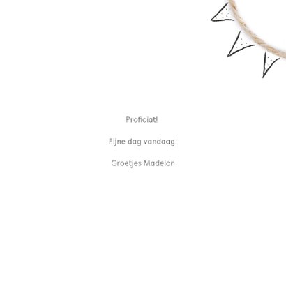 Verjaardagskaart er is er een jarig hoera hoera! 3